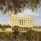 Lincoln Memorial Washington DC vintage postcard