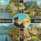 Das Echo vom Konigsee St Bartholoma Falkensteiner Wand Germany vintage postcard