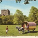 Blarney Castle Horse-Drawn Caravan Cork Ireland vintage postcard