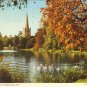 Stratford Upon Avon England Shakespeare Holy Trinity Church vintage postcard