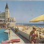 Lisbon Portugal  Estoril  Beach vintage postcard