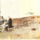 Sempe Musician V pianist piano L Dabritz  vintage postcard