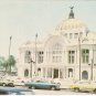 Palace of Fine Arts Mexico vintage postcard