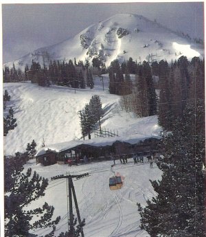 Park City Utah Ski postcard
