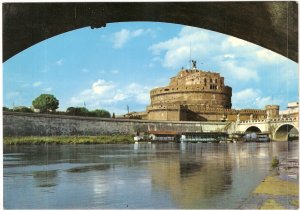 Rome The Angel's Castle Italy vintage postcard