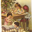 Merry Christmas repro Merrimack #4378 postcard