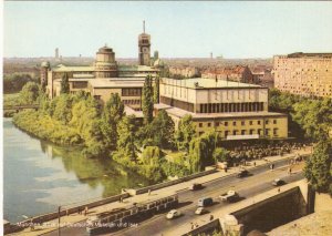 German Museum Munich Deutsches Monaco di Baviera Germany vintage postcard