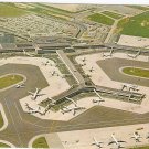 Amsterdam Holland Netherlands Schiphol Airport vintage postcard