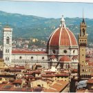 Firenze Florence Italy Panorama vintage postcard