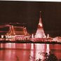 Phra Chedi Klangnam Samutprakan Thailand vintage postcard