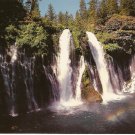 Burney Falls California California vintage postcard