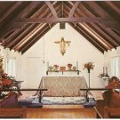 Bethlehem Chapel St Mary Retreat House Santa Barbara California vintage postcard
