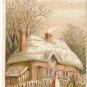 Dr Hartshorn Cough Balsam Trade Card cottage