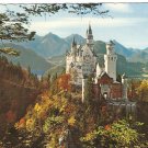Gruss Aus Hohenschwangau Konigsschlosser Neiwchwanstein Germany postcard