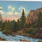 Mt Baldy Gallinas Canyon Near Las Vegas Nevada vintage postcard