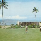 Kaanapali Beach Hotel Maui Hawaii golf postcard