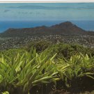 Diamond Head Crater Honolulu Hawaii postcard