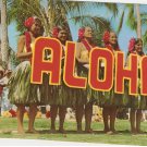Kodak Hula Show Waikiki Honolulu Hawaii vintage postcard
