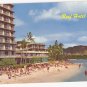 Reef Hotel Waikiki Hawaii Diamond Head vintage postcard
