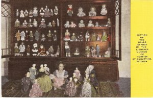 Lightner Museum Hobbies St Augustine Florida Dolls vintage postcard