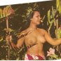 Beautiful Tahitian Maid Cook Island Tahiti vintage postcard