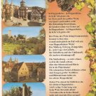 Weinstadt Heppenheim Bergstrasse Staatl poem Philip Boch Germany vintage postcard