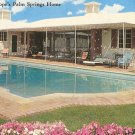 Bob Hope Palm Springs Home California vintage postcard