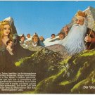 Die Watzmannfage King 7 children Germany vintage postcard