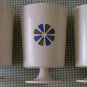 Lot 3 Vintage David Douglas plastic cups Accalac tumbler cup