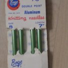Knitting Needles Boye Double Point 7" 4/Pkg Size 8 Green Perfection Points