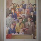 A Joyous Song Providence Lithograph Vintage Handsaker print