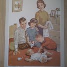 A New Baby Providence Lithograph Vintage Timmins print
