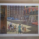 At Play in the City Providence Lithograph 1963 Seward print