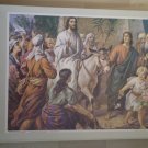 Coming to Jerusalem Providence Lithograph Vintage Plockhorst print