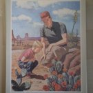 God Lets Us See His Wonders Providence Lithograph 1963 Timmins