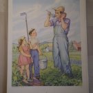 Growing Food Providence Lithograph Vintage Wilhoite print