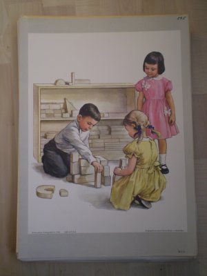 Helping Newcomers Feel At Home Providence Lithograph 1960 Handsaker