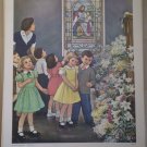 Let The Children Come Providence Lithograph Vintage Handsaker