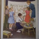 Making A Map Providence Lithograph Vintage Handsaker