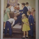 Music For Our Church Providence Lithograph Vintage Handsaker