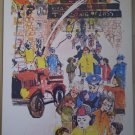 The Big Fire 1970 United Church Press Vintage Print Shirley Hirsch