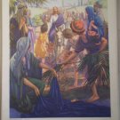 The King Comes Providence Lithograph Vintage Hall print