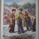 The Newcomer Providence Lithograph 1956 Foxley print