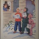 The Sound of Singing Providence Lithograph Vintage Draper print