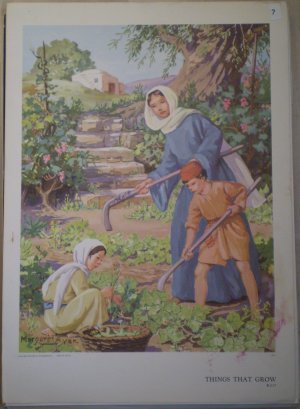 Things That Grow Providence Lithograph Vintage Ayer print