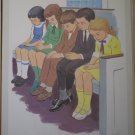We Thank God Providence Lithograph 1965 Johnson print