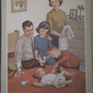 When You Were Born Providence Lithograph 1963 Timmins Print
