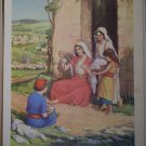 Working Together Providence Lithograph Vintage Love Print