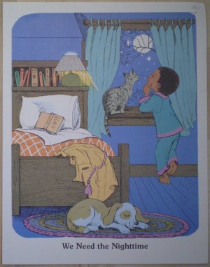 We Need The Nighttime Teaching Aid 18 1980 David C Cook Poster