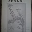 Desert Magazine December 1929 Vol I No. 8 Plants Cacti Flora
